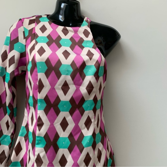 Zara one sleeve mini dress size xs new - Picture 8 of 14